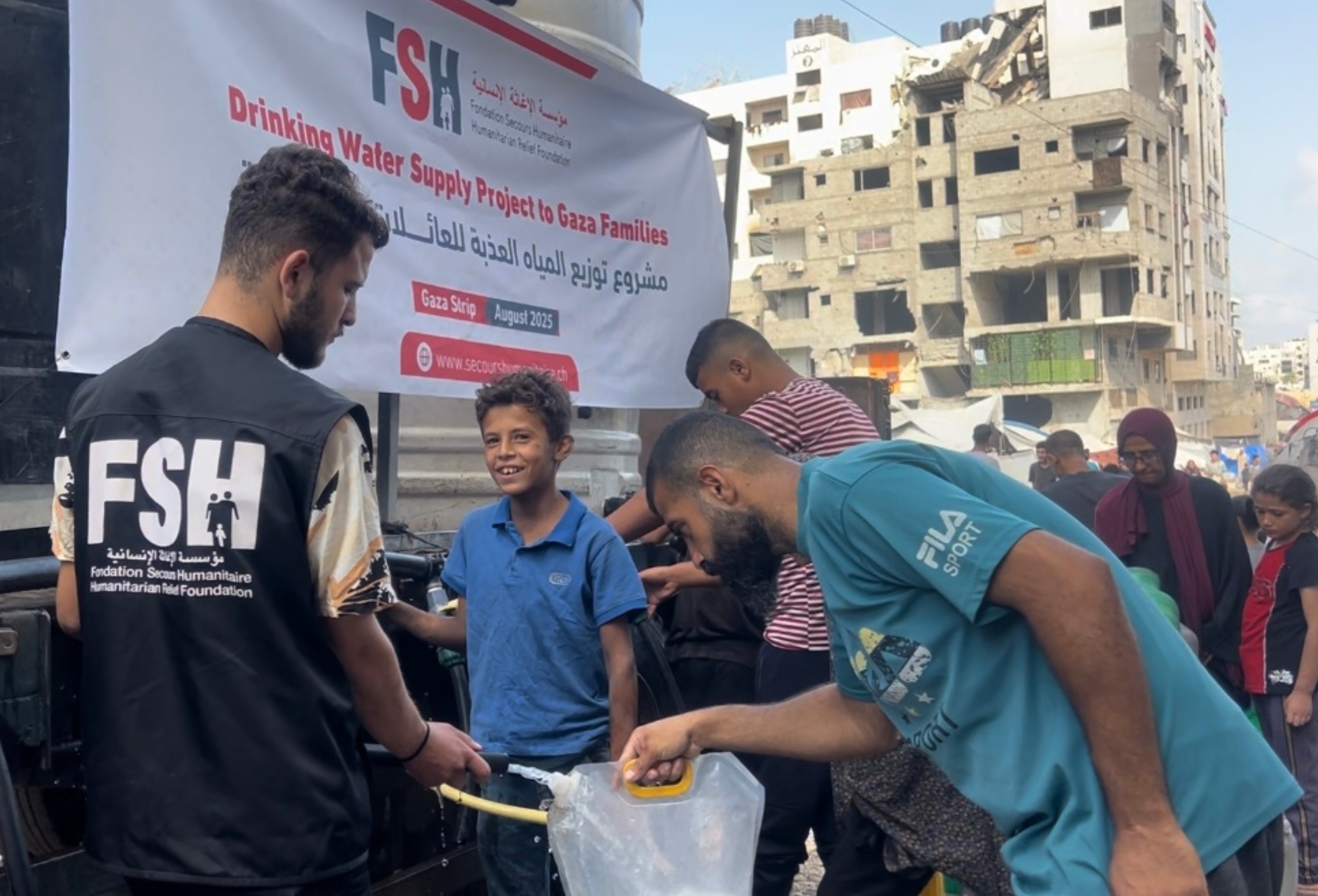 Offrir ma Zakat al-Mâal pour Gaza